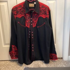 Men’s large western style shirt.